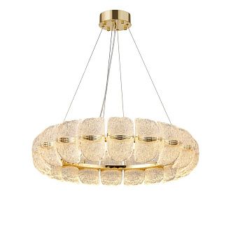 Люстра Ø800 x H200(1200), мм, 160W, H GOLD (Золото) NewRgy NWL133-ф800*H200(1200) H GOLD