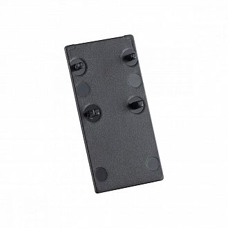 Заглушка торцевая 2шт Novotech Flum 135095, черный