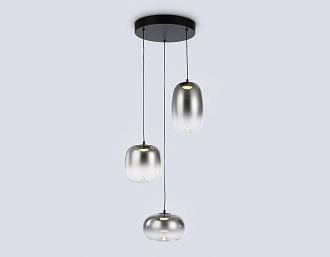 Подвесной светодиодный светильник **- см, **W, 3000K, Ambrella Light High Light LH11099, черный
