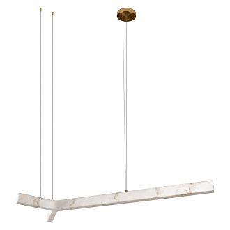 Подвесной светильник 150 см, 15W, 3000K, Loft IT Y acrylic 10554/1500, бронза