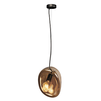 Подвесной светильник 25*25 см, 1*E27*40W  LOFT IT Gallo 10293 Amber черный
