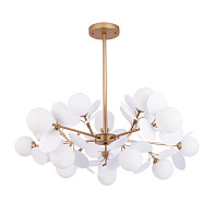 Подвесной светильник 95*33 см, 15*G9 золотистый Arte Lamp Peacock A1369SP-15SG