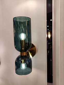 Бра Odeon Light Vosti 4641/1W, золото-синий