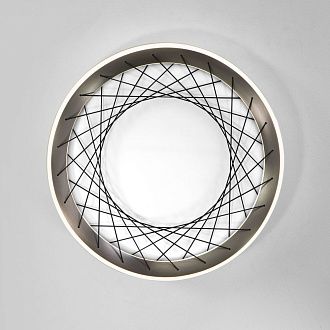 Светильник 45*45*7,5 см, LED*31W, 4000K, Eurosvet Parafe 40022/1 LED, серый, a069302