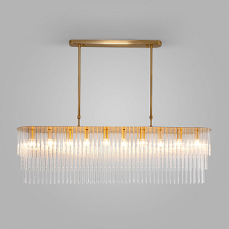 Люстра 120*17*94 см, 10*E14, W,  Bogate's Allure 488/10, латунь
