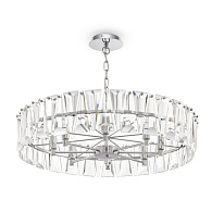 Подвесная люстра Maytoni Puntes MOD043PL-08CH, диаметр 75 см, хром