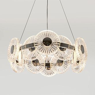 Подвесная люстра *63*150 см, LED 144W, 3000 / 6000K, Хром MODESTYLE MS.1831.12 CR