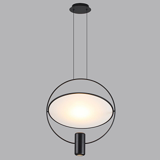 Подвесной светильник 45 2*LED GU10*7W 3000K Odeon Light ORBIT 7029/2L черный