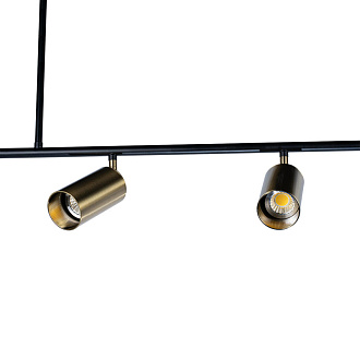 Подвесная люстра Loft IT Tribes 8120P-5, черный-бронза