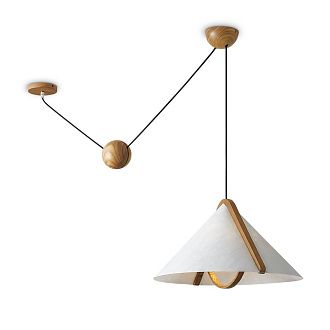 Потолочный светильник 228,2 см, 1*E27*40W Freya Umbra FR5554CL-01T, Дерево