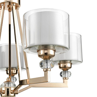 Подвесная люстра  67*100 см, 5*E27 золото Vele Luce Lotus VL1054L05