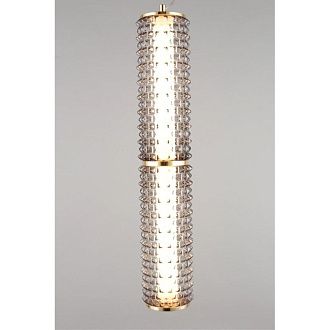 Подвесной светильник 15*105-210 см, 1*LED, 29W, 3000K, Aployt Ozann APL.331.16.29, золотой