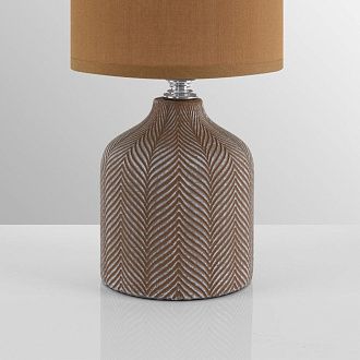 Настольная лампа 13*13*27 см, 1*E14*40W, Lumion Inina 8175/1T, коричневый