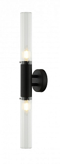 Бра 10*5*58 см, 2*E14 40W Черный Stilfort Satori 2161/02/02W