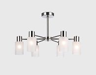 Подвесной светильник 62*62*38,5- см, 6*E14*40W, K, Ambrella Light Traditional TR9572, сатин