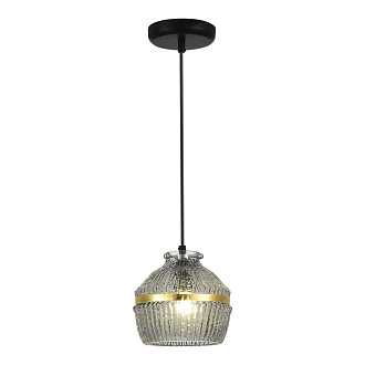 Подвесной светильник 17,5*16 см, E27, 40W, ST-Luce COCOON SL1661.413.01 черный