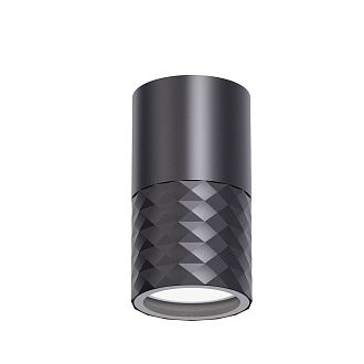 Уличный накладной светильник 5,5*10 см, 1*GU10, 35W, Favourite Bonum 4659-1U, чернный матовый