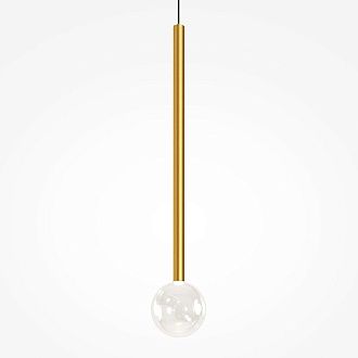 Подвесной светильник 10*10*360 см, LED*3W, 3000K, Maytoni Bubble Dream MOD383PL-L4BS3K, латунный