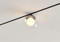 Трековый магнитный светильник 10 см, 5W, 4000K, Crystal Lux CLT 0.36 004 5W BL 4000K, черный