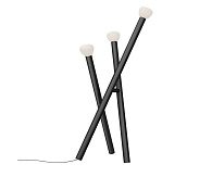 Торшер 153 см, Kink Light 07722-F,19, черный