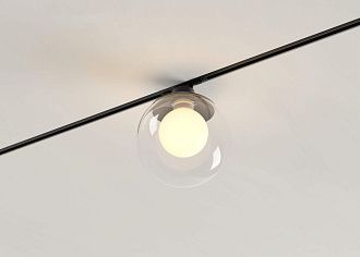 Трековый магнитный светильник 10 см, 5W, 4000K, Crystal Lux CLT 0.36 004 5W BL 4000K, черный