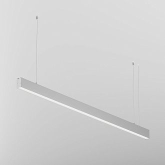 Линейный светильник подвесной 4000K 35x67 30 Вт (Серебро, 1,5 м) LL312038 Maytoni Technical