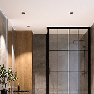 Светильник встраиваемый светодиодный 8,5 см, вр 7 см, 12W, 3000K, Elektrostandard Arco 15274/LED, черный жемчуг