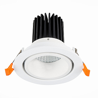 Встраиваемый светильник 10 см, 10W 3000K ST LUCE Встраиваемые светильники ST705.538.10 Белый, вр 8,5 см