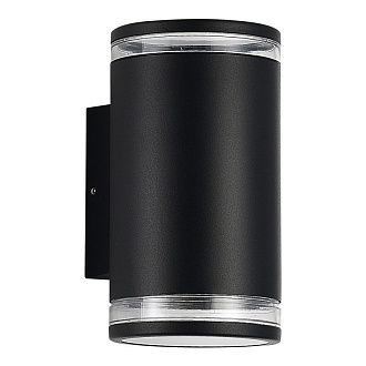 Светильник настенный 12,2*10*18 см, 2*GU10*50W, ST-Luce Tubo SL9009.401.02, черный
