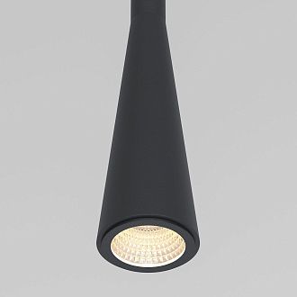 Подвесной акцентный светильник 6*6*140 см, LED, 7W, 3000K, Elektrostandard Vist 50312 LED, черный