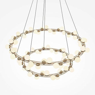 Каскадная люстра 80*80*310 см, LED, 116W, 3000К, Maytoni Tessara MOD081PL-L84G3K золотой