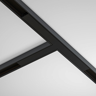Коннектор 8*2*1,2 см, Maytoni Technical Magnetic track system Basity черный TRA172CT-11B черный