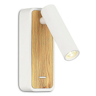 Светильник настенный 6*7,5 см, 1*LED*3W 3000K ST LUCE ST160.531.03 белый, светлое дерево