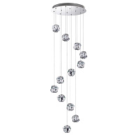 Светильник 51 см, 60W, 4000K, Odeon Light Jemstone 5084/60L, хром