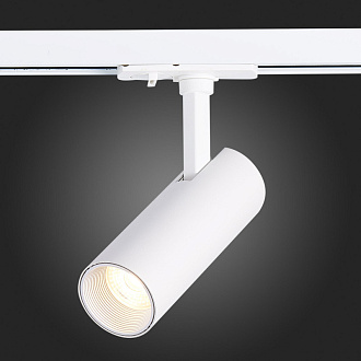 Трековый светильник 14*5 см, 10W, 4000K ST LUCE ST350.546.10.36 Матовый белый