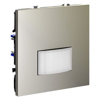 Датчик движения встраиваемый Voltum S70, шелк пластик Soft touch VLS070504