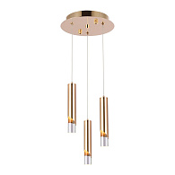 Подвесной светильник 20*20*100 см, LED 15W, 4000K, Золото MODELUX ML.3317.3