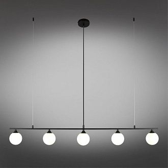 Подвесной светильник 120*10*40-120 см, G9, 5W, Aployt SYLWIA APL.634.03.05, черный