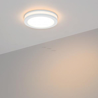 Влагозащищенный светильник 13,5*4 см, LED, 6000K Arlight Ltd-Sol 020713, белый