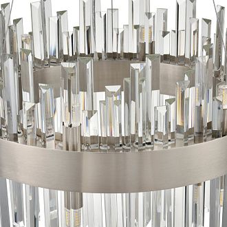Подвесной светильник  50*110 см, 12*G9 сатин никель Vele Luce Regina VL3135P12