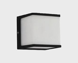 Уличный настенный светильник 11 см, 10W, 3000K, Italline IT3007B, темно-серый
