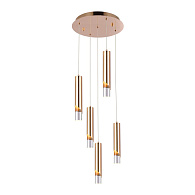 Подвесной светильник 31*31*100 см, LED 25W, 4000K, Золото MODELUX ML.3317.5