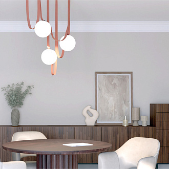 Светильник на шине 15*14,7 см, LED * 10W, 4000K, Denkirs Belty Orb DK5550-BK, черный
