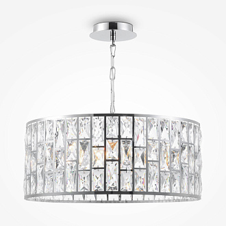Светильник подвесной Maytoni Gelid MOD184-PL-04-CH, диаметр 50 см, хром