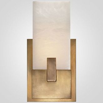 Бра Covet Short Clip Bath Sconce 18*12*35 см, 1*E27*60W, ImperiumLoft 44.297, Латунь