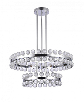 Подвесная люстра  66*127 см, 9*E14 хром Vele Luce Baldassare VL4143L09