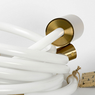 Люстра потолочная 840* см, LED 118W 4000K Lussole LSP-7215 матовое золото