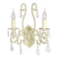 Бра *31*40 см, 2*E14*40W, Arti Lampadari Gioia Gioia E 2.1.2.602 CG, Кремовый