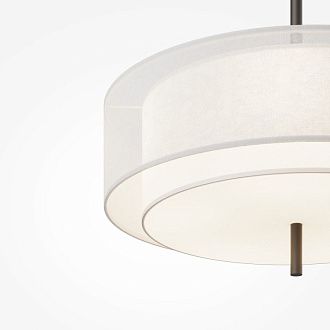 Подвесной светильник 50*50*346 см, 5*E27*60W, Maytoni Bergamo MOD613PL-05W1, черный
