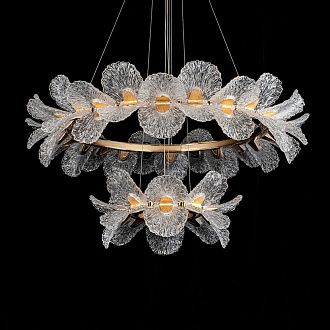 Люстра *100/50*24-150 см, *LED*120W, 3000-6000K, MODELIGHT  MDL.89092.1000.500HC GD, Золото